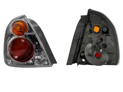 Left tail light without harness (Ambar / rojo / blanco)