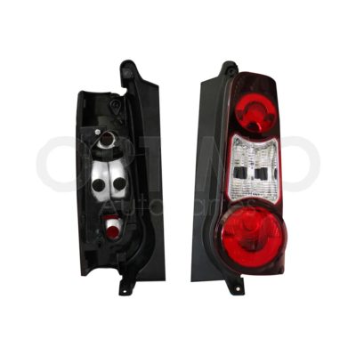 Calavera derecho sin arnes oscura (Rojo / blanco / rojo)