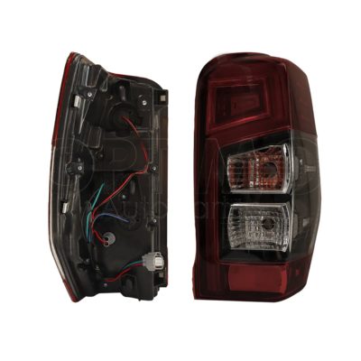 Right tail light with harness with LED with drl (Rojo / blanco / blanco)