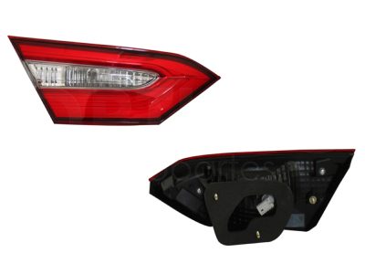 Left inner tail light with harness oscura (Rojo / blanco)
