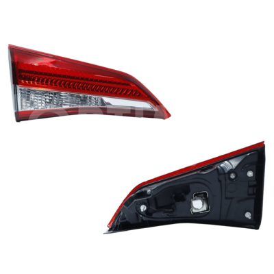 Left inner tail light without harness without LED 4PTAS (Rojo / blanco)
