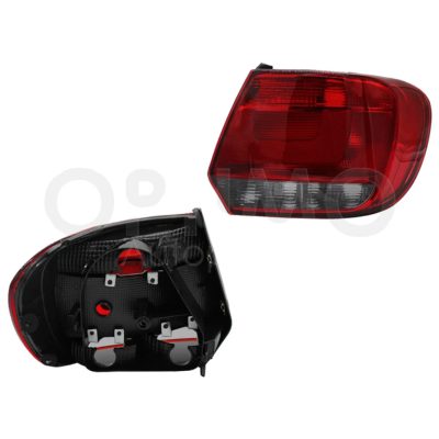 Calavera derecho sin arnes oscura 5PTAS (Rojo / humo)