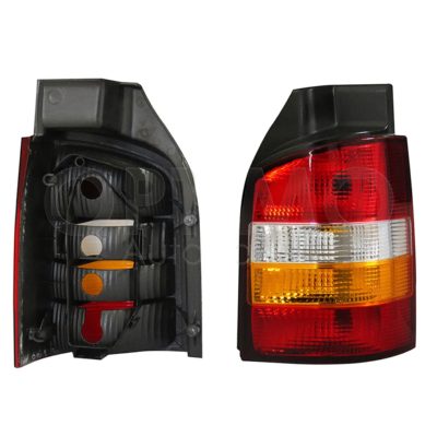 Right tail light without harness (Rojo / blanco / ambar)
