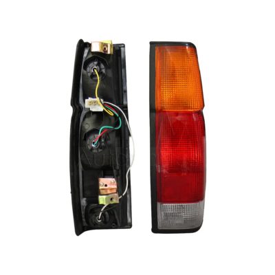 Right tail light with harness long (Ambar / rojo / blanco)