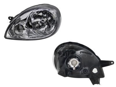 Left headlight fondo chrome 3-4-5PTAS