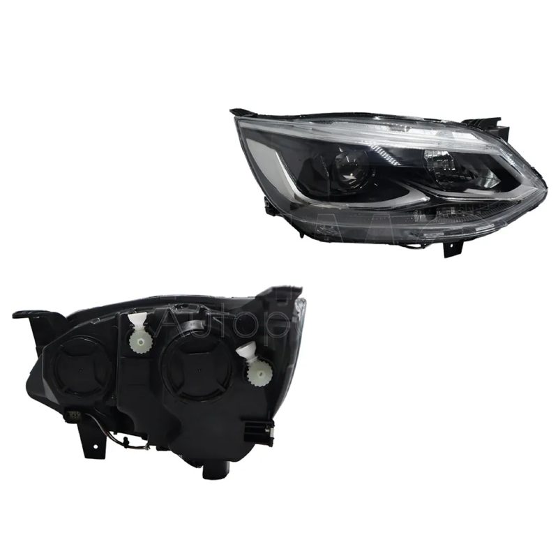 Right headlight f / chrome with LED with lupa