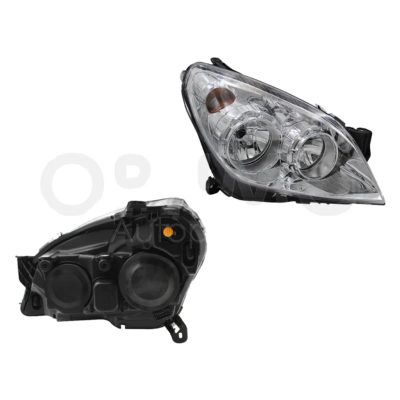 Faro derecho f / cromado sin motor