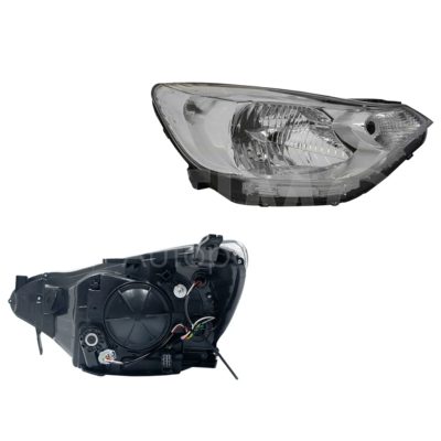 Right headlight f / chrome with engine