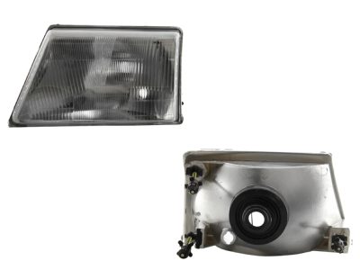 Faro izquierda para dos cuartos con ajuste