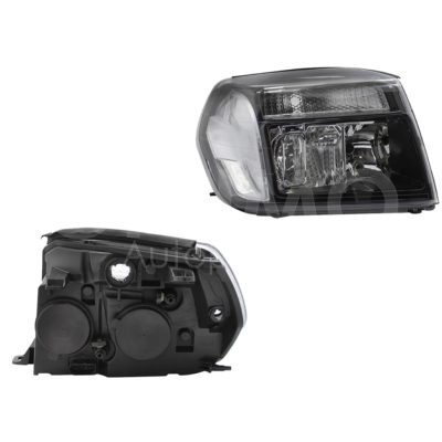 Right headlight fondo black