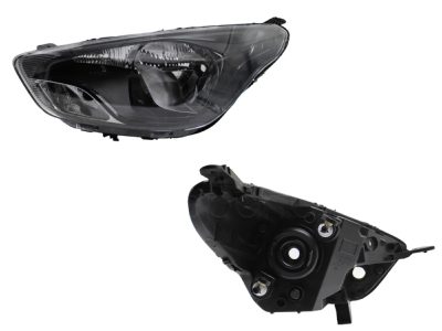 Left headlight fondo black (Sedan / hatchback)