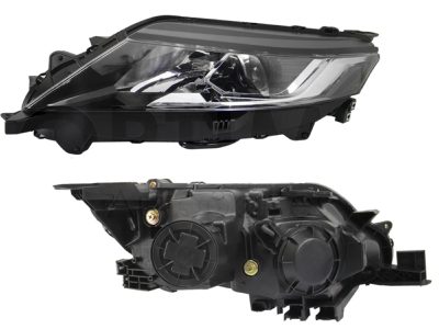 Left headlight f / chrome with lupa