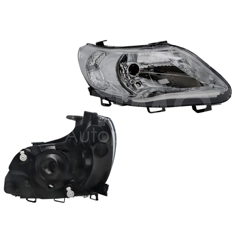 Faro derecho f / cromado un as (Saveiro 2010-2013) (Sedan / hatchback)