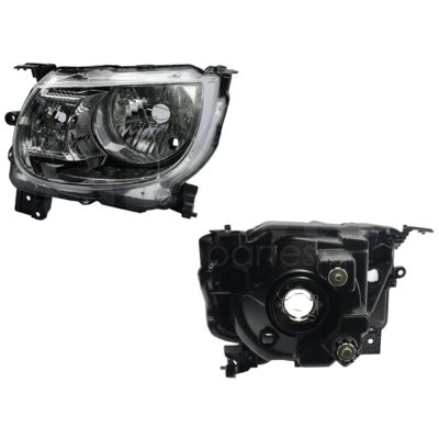 Left headlight fondo chrome