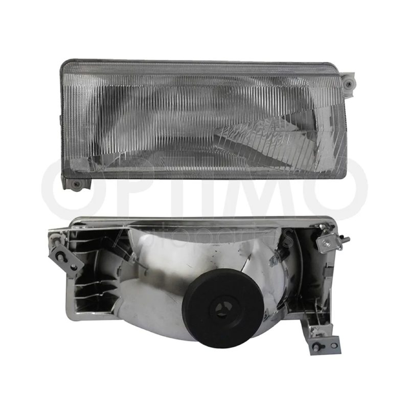 Faro derecho f / cromado plastico