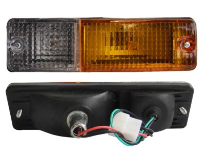 Cuarto frontal izquierda bicolor con arnes (Empaque / 10 piezas)