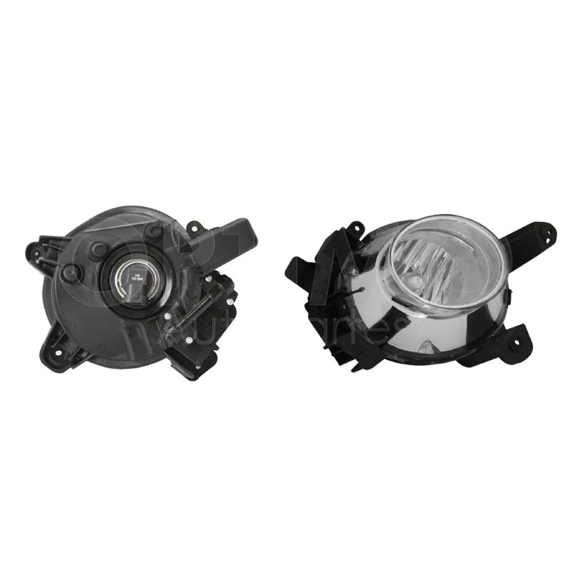Faro aux derecho con base para rejilla negra con foco (Sedan / hatchback)