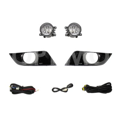 Kit faro aux with cables with rejillas negras with bulbs (Sencillo)