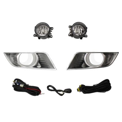 Kit faro aux with cables with rejillas platas with bulbs (Lujo)