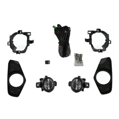 Kit faro aux without LED for halogeno with cables with rejillas negros