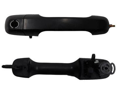 Manija exterior delantero izquierda negra porosa (Ecosport 2004-2012)