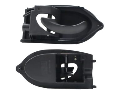 Manija interior delantero / trasero izquierda negra porosa (Ikon 2001-2007 / ka 2001-2008)