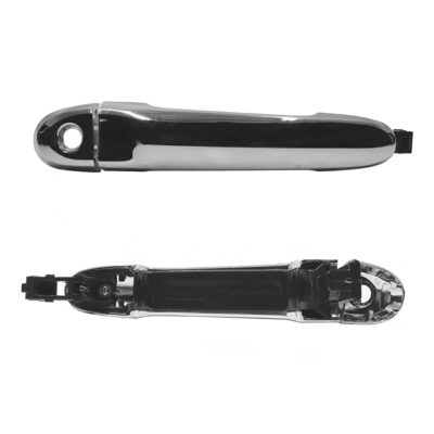 Manija exterior delantero izquierda cromada con hoyo para cilindro (V-drive 2020-2025 / march 2011-2025 / juke 2012-2017)