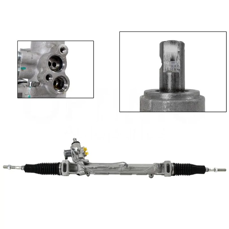 Hydraulic steering gearbox with / inner tie rods without / tie rod ends with / servotronic orificio upper / 11 mm lower / 14 mm