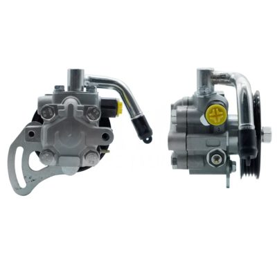 Bomba de direccion hidraulica sin / deposito con / polea con / base metal