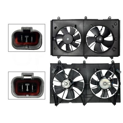 Motoventilador completo con / aire con / tolva 2 pines sin / resistencia 2CONECTORES (2ASPAS)