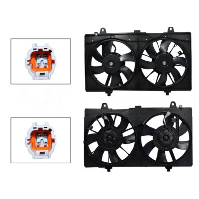 Motoventilador completo con / aire con / tolva 4 pines sin / resistencia 2CONECTORES (2ASPAS)