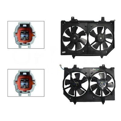 Motoventilador completo con / aire con / tolva 4 pines sin / resistencia 2CONECTORES (2ASPAS)