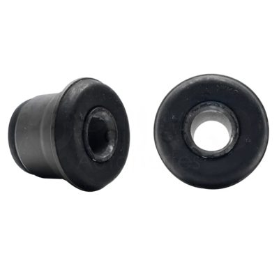 Small upper metal round control arm bushing with / ceja