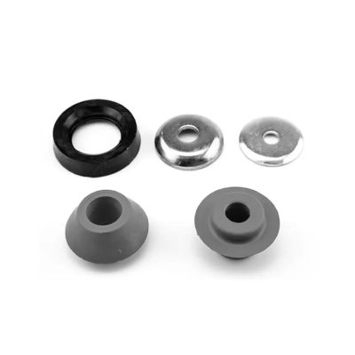 Rubber bushing of tirante